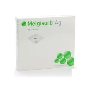 Melgisorb AG 15x15cm 10 stuks