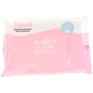 Clinell Vochtige Wegwerpwashandjes 8 stuks