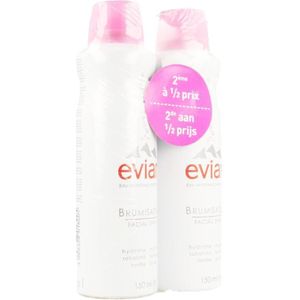 Evian Thermaal Water Verstuiver Duo Spray 2x150ml