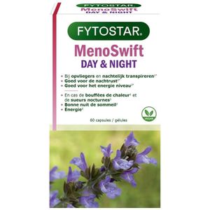 Fytostar MenoSwift dag & nacht Capsules 60 stuks