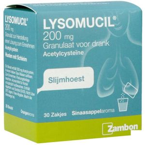 Lysomucil 200mg Zakjes 30 stuks
