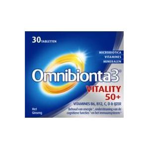 Omnibionta 3 Vitality 50+ Tabletten 30 stuks