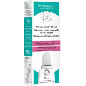 Donttellmum Waterpokken soft brush Applicator 1 stuks