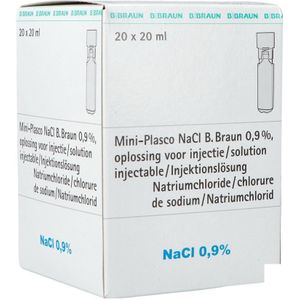 Mini-Plasco NaCl 0,9% Flapullen 20x20ml