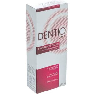 Dentio 0,05% Mondspoeling 250ml