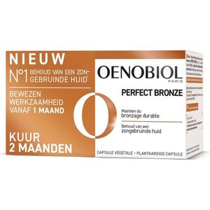 Oenobiol Perfect bronze Softgel 2x30 stuks