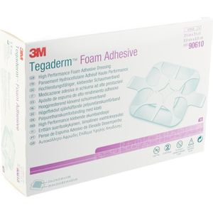 Tegaderm Foam Adhesive 8,8x8,8cm 10 stuks