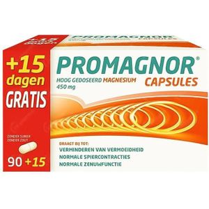 Promagnor promopack Capsules 90+15 stuks