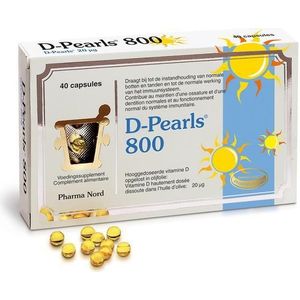Pharma Nord D-pearls 800 Capsules 40 stuks