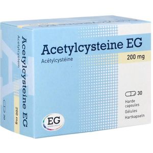 Acetylcysteine EG 200mg Capsules 30 stuks