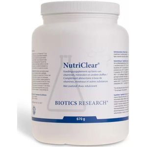 Biotics Nutriclear Poeder 670g