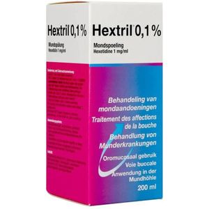 Hextril 0,1% Mondspoeling 200ml