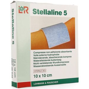 Stellaline 5 kompressen 10x10cm 10 stuks