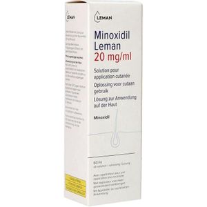 Minoxidil Leman 20mg/ml Oplossing voor Cutaan Gebruik 60ml