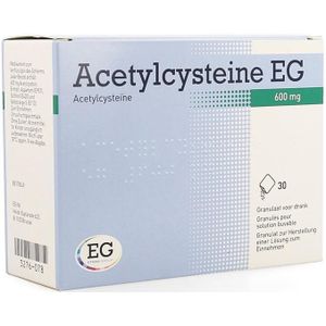 Acetylcysteine EG 600mg Zakjes 30 stuks