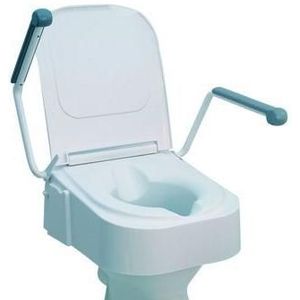 Toiletverhoger - Met Armsteunen - 1 Stuk
