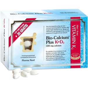 Pharma Nord Bio-Calcium Plus K+D3 Promo Tabletten 120+30 stuks