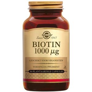 Solgar Biotin 1000mcg  Capsules 50 stuks
