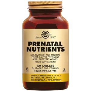 Solgar Prenatal nutrients Tabletten 120 stuks