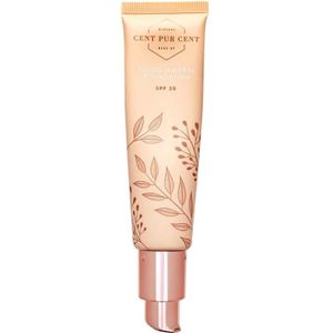 Cent Pur Cent Liquid mineral foundation SPF30 1.0  Vloeibare crème 30ml