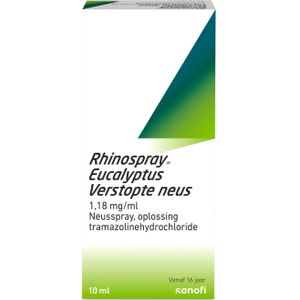 Rhinospray Eucalyptus Verstopte neus Neusspray 10ml