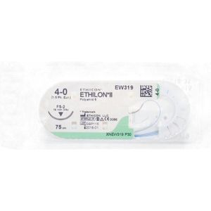 Ethilon II 4-0 75cm 1 stuks