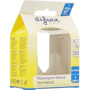 Difrax zuigspeen Natural Small 2 stuks