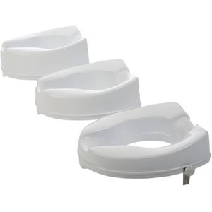 Toiletverhoger - 10 cm - 1 stuk - Met Klem