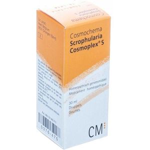 Heel Cosmochema Scrophularia Cosmoplex Druppels 30ml