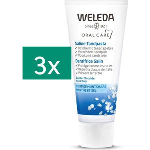 Weleda Saline Tripack Tandpasta 3x75ml