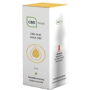 CBD-Phar CBD olie 10% Druppels 10ml