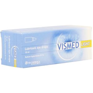 Vismed Light 0,1% bevochtigende oogdruppels Oogdruppels 15ml