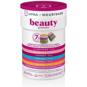 Upsa Nourished Beauty gummies Gommen 30 stuks