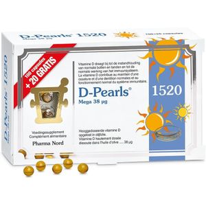 Pharma Nord D-Pearls 1520 Capsules 100+20 stuks