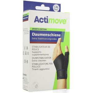 Actimove - Sport Thumb Stabilizer - Zwart - Polsbeschermers