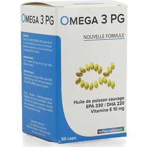 PharmaGenerix Omega 3 PG Capsules 50 stuks