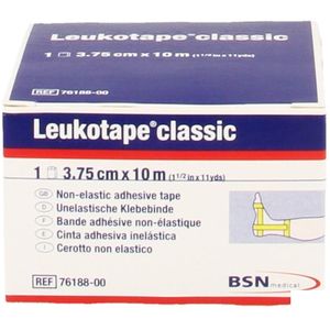 Leukotape Classic geel 3,75cmx10m 1 stuks