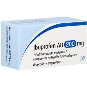 Ibuprofen AB 200mg Tabletten 24 stuks