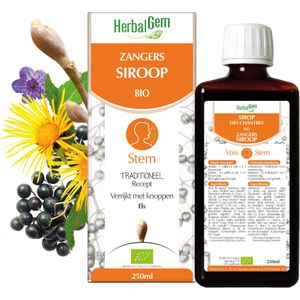 Herbalgem Zangerssiroop Bio Siroop 250ml