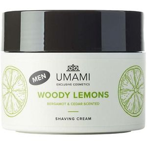 Umami Men Woody lemons Shaving cream Gel-crème 250ml