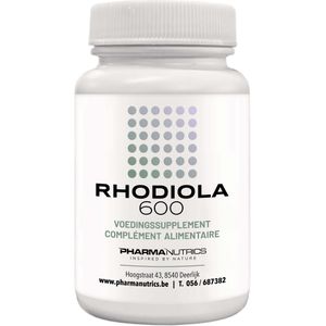 Pharmanutrics Rhodiola 600 Capsules 60 stuks