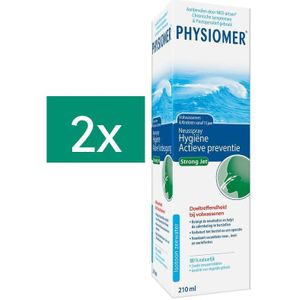 Physiomer Strong Jet Neusspoeling Promo Neusspray 2x210ml