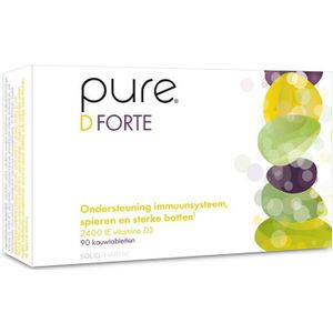 Pure D Forte Kauwtabletten 90 stuks