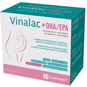 Vinalac+ DHA/EPA NF Capsules & tabletten 60+60 stuks