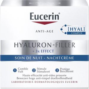 Eucerin Hyaluron-Filler X3 Nachtcrème Crème 50ml