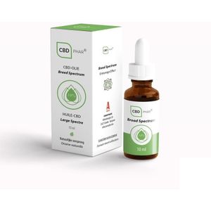 CBD-Phar CBD olie Breed spectrum 10% Olie 10ml