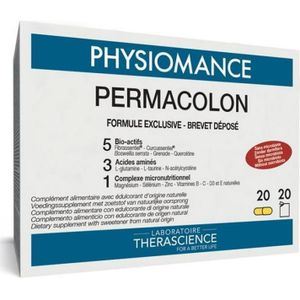 Physiomance Permacolon zonder microbiota Capsules & zakjes 20+20 stuks