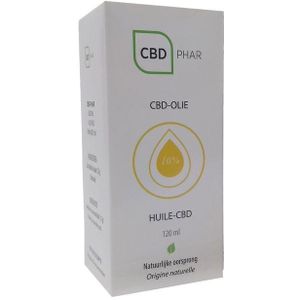 CBD-Phar CBD olie 10% Druppels 120ml