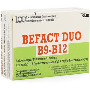 Befact Duo Kauwtabletten 100 stuks