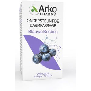 Arkocaps Blauwe bosbes Capsules 40 stuks